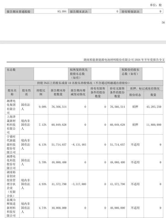 450亿正极材料龙头，遭宁德时代减持